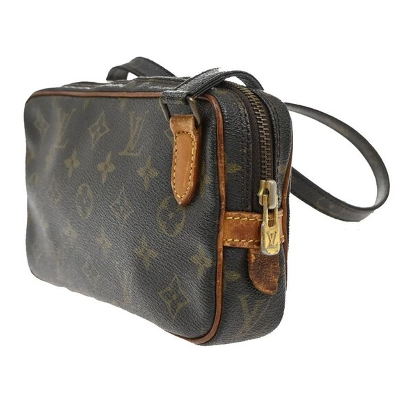 LOUIS VUITTON Marly Bandouliere Shoulder Bag Monogram Leather BN M51828 30KB412 - Picture 4 of 14